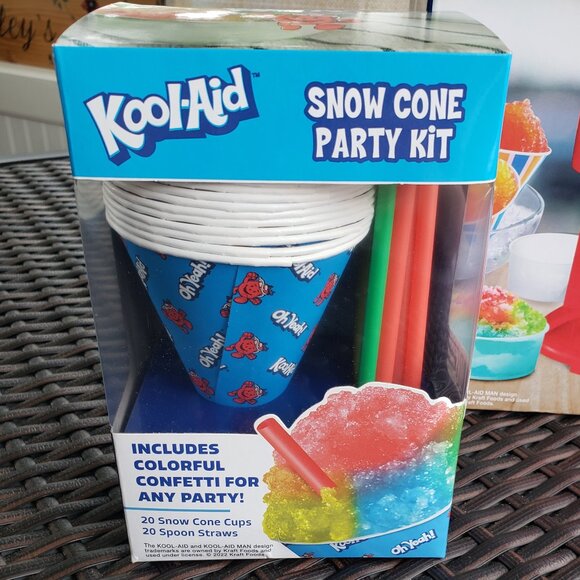 NWT Kool-aid Electric Ice Shaver and Snow Cone Kit - Picture 6 of 6